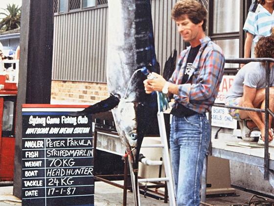 marlin on Pakula lure 17Jan1997